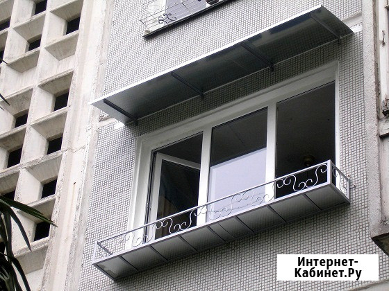 Козырьки оцинкованные на окна Сочи - изображение 4