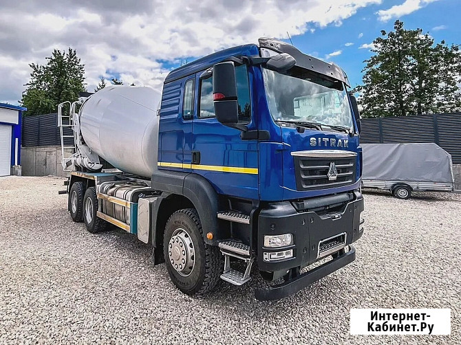 Автобетоносмеситель на шасси Sitrak C7H, 6х4, бочка 10 кубов, Euro V Екатеринбург - изображение 4