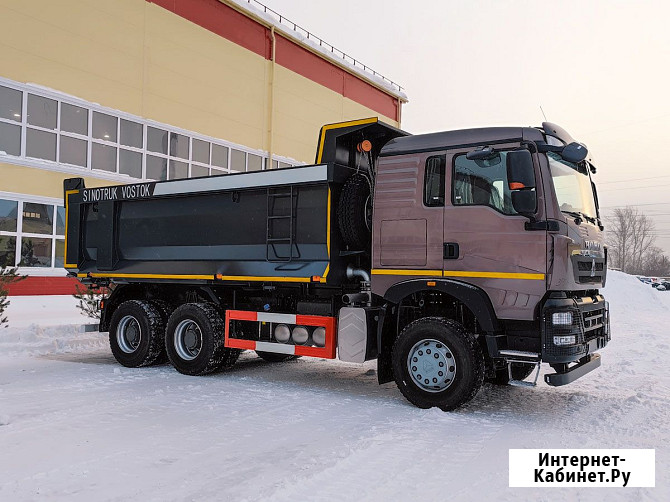 Самосвал HOWO T5G, кабина Restyling, 6х4, кузов U-образный, объём 20 м3, Euro V Екатеринбург - изображение 2