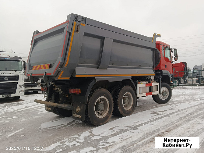 Самосвал HOWO TX, 6х6, 440 л.с., кузов U - образный, объём 18 куб.м., Euro V Екатеринбург - изображение 2