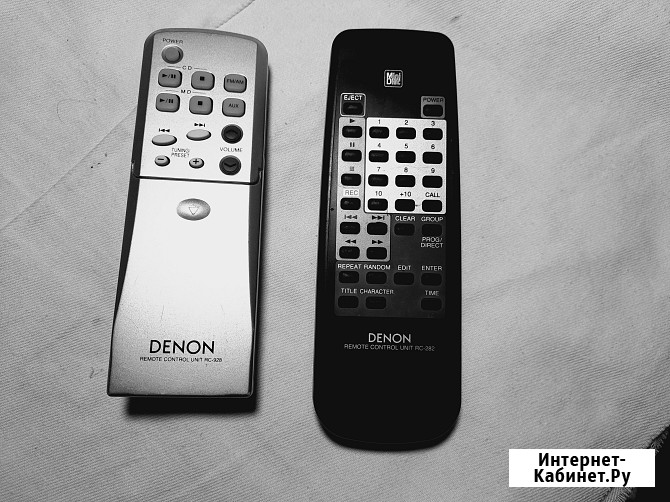 Пульты от Denon 2шт Челябинск - изображение 1