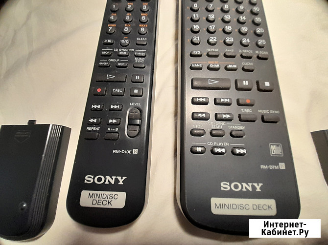 Пульты от минидисковых дек SONY Челябинск - изображение 1