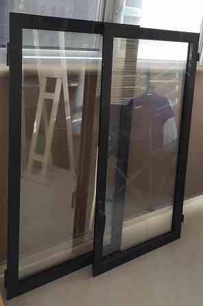 2Окна-створки с тонированным стеклом для дач алюминиевого профиля Красноярск