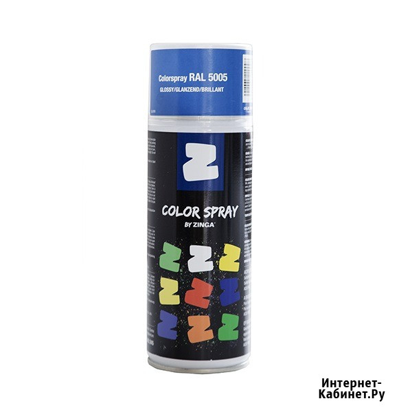 Акриловый спрей COLOR SPRAY BY ZINGA Москва - изображение 1
