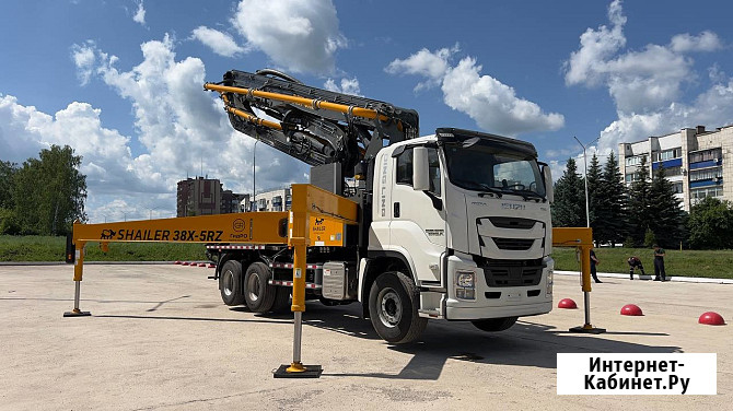 Автобетононасос SHAILER 38X-RZ на шасси ISUZU 6x4 Москва - изображение 1