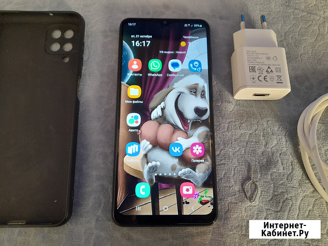 Телефон Samsung Gаlахy М12 Челябинск - изображение 3