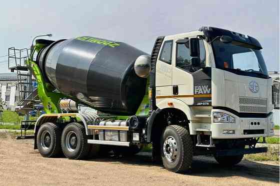 Автобетоносмеситель на шасси FAW CA3250, J6P, 6х4, объём бочки 10 м3 Екатеринбург