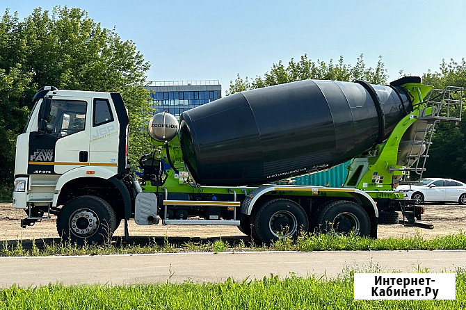 Автобетоносмеситель на шасси FAW CA3250, J6P, 6х4, объём бочки 10 м3 Екатеринбург - изображение 2