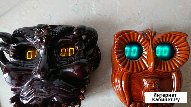Часы электронные цифровые Сова и Мефистофель Челябинск - изображение 1