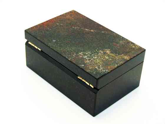 Динозавр - Коллекционная Шкатулка из окаменевшей кости - камня Динобон Москва