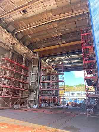 Направляющие надземного кранового пути, ремонт Москва