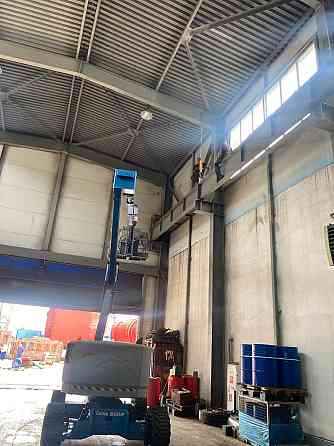 Направляющие надземного кранового пути, ремонт Москва