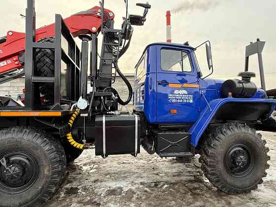 Лесовоз на шасси Урал с манипулятором Велмаш 10-74 Барнаул