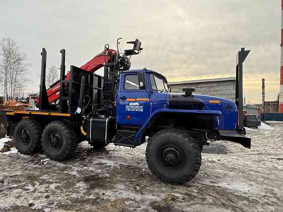 Лесовоз на шасси Урал с манипулятором Велмаш 10-74 Барнаул