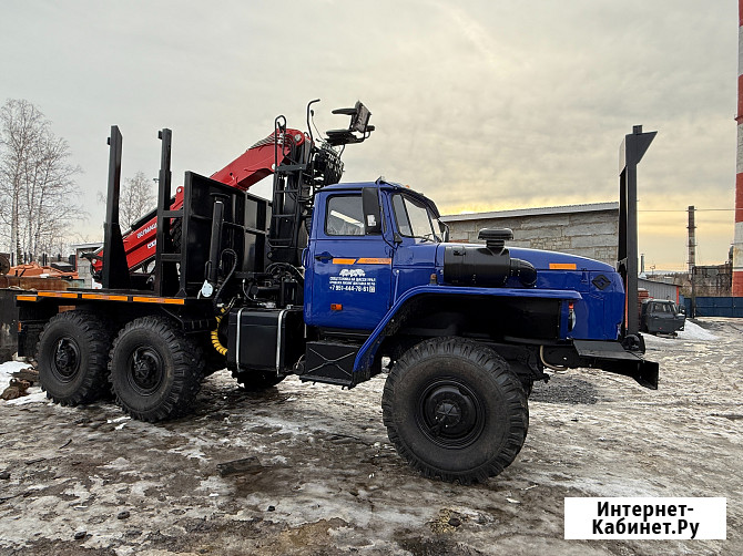 Лесовоз на шасси Урал с манипулятором Велмаш 10-74 Барнаул - изображение 1