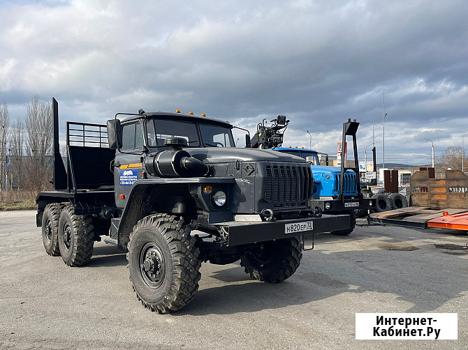 Лесовоз Урал 5557 с площадкой без ГМ Брянск - изображение 2