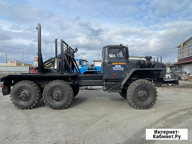Лесовоз Урал 5557 с площадкой без ГМ Брянск - изображение 3