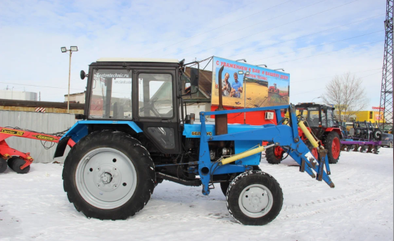 Трактор мтз 82.1 С куном Хабаровск