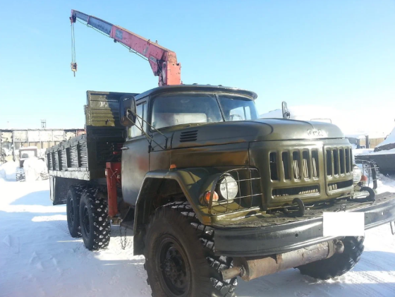 Зил 131 с манипулятором 1990 г в Хабаровск