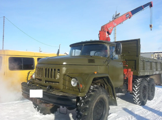 Зил 131 с манипулятором 1990 г в Хабаровск