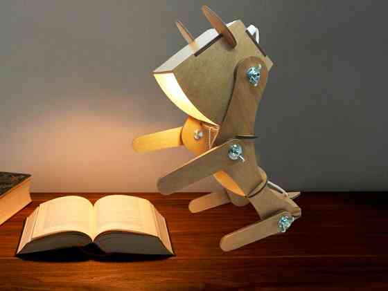 Настольная лампа-трансформер "ТехноПёс" Москва