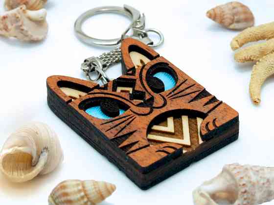 Брелок - талисман "TikiCat" Москва