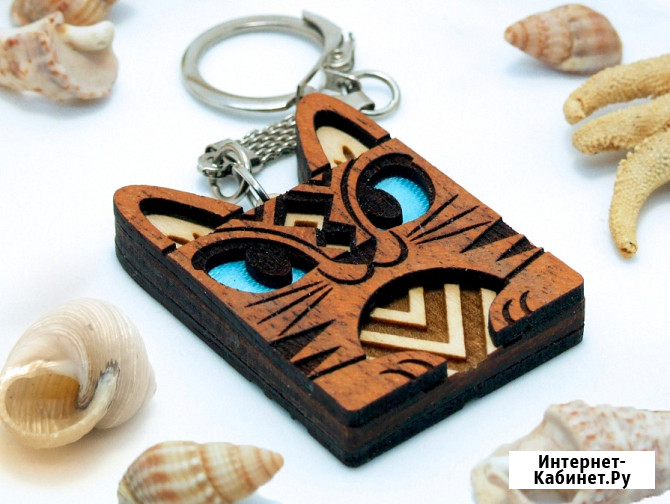 Брелок - талисман "TikiCat" Москва - изображение 1