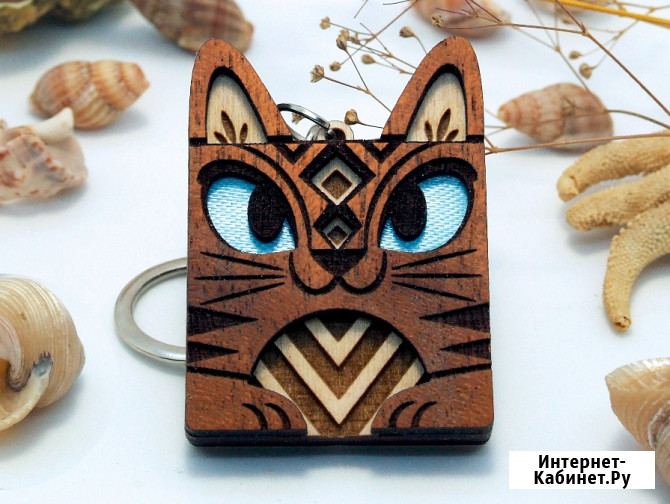 Брелок - талисман "TikiCat" Москва - изображение 2