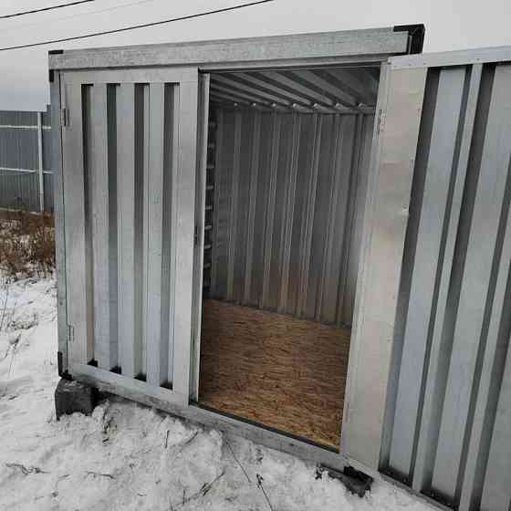 Металлический Сборно-разборный хозблок Танк Екатеринбург