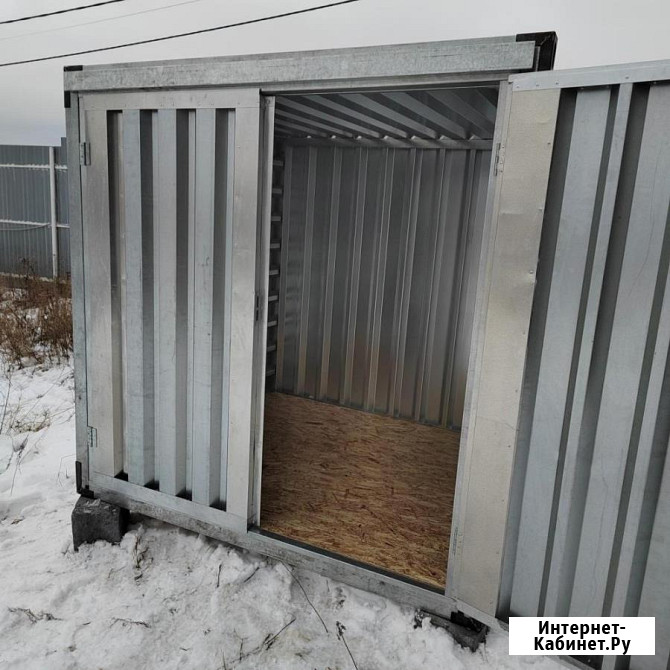 Металлический Сборно-разборный хозблок Танк Екатеринбург - изображение 4