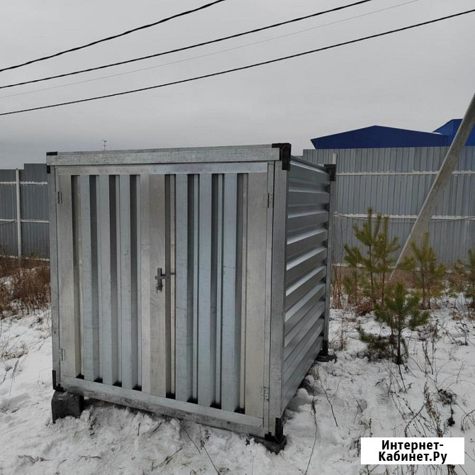 Металлический Сборно-разборный хозблок Танк Екатеринбург - изображение 1