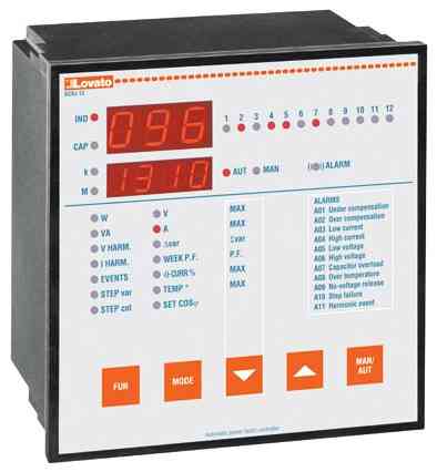 Регулятор реактивной мощности РРМ Novar, Lovato, BELUK, Gruppo Energia Новосибирск