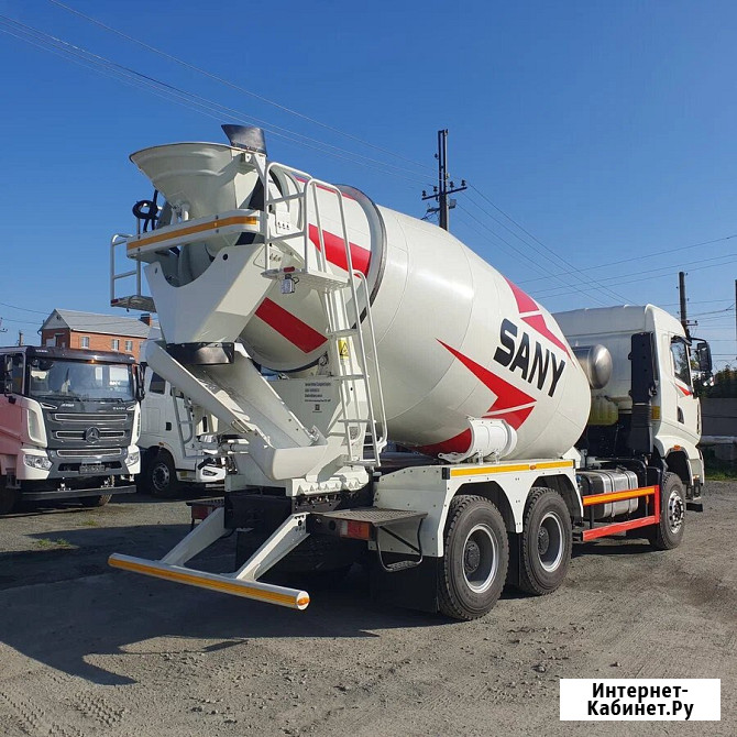 Автобетоносмеситель SANY SY310C-6W(V), 6х4, объём бочки 10 м3 Екатеринбург - изображение 4