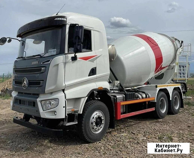 Автобетоносмеситель SANY SY310C-6W(V), 6х4, объём бочки 10 м3 Екатеринбург - изображение 2