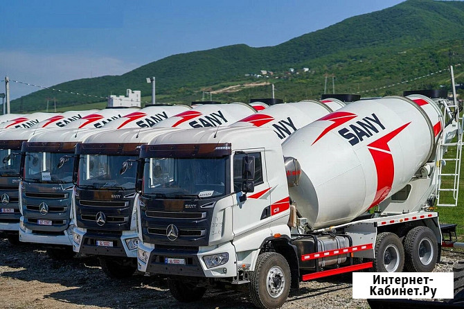 Автобетоносмеситель SANY SY310C-6W(V), 6х4, объём бочки 10 м3 Екатеринбург - изображение 1