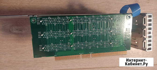 Переходная плата Intel PCI V65X A86456-002 c адаптером A79446-201 Уфа - изображение 2