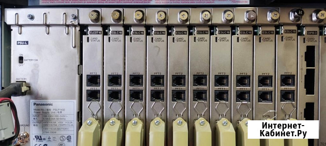 Учрежденческая АТС Panasonic KX-TDA600RU с модулями расширения Уфа - изображение 1