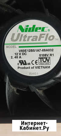 Вентилятор для сервера HP 463172-001 UltraFlo V60E12BS1A71 Уфа - изображение 1