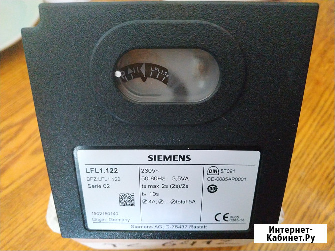 Блок управления горением Siemens Lfl1.122, автом Уфа - изображение 2