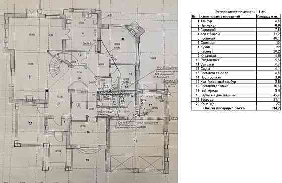 Коттедж 1050 м² на участке 26 сот. на продажу в Москве Москва
