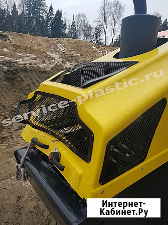 Ремонт пластикового капота катка дорожного, грунтового Москва - изображение 3