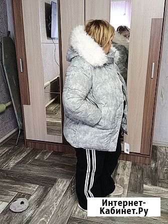 Куртка зимняя женская теплая мех Орехово-Зуево - изображение 2