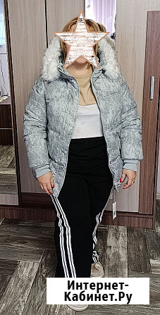 Куртка зимняя женская теплая мех Орехово-Зуево - изображение 1