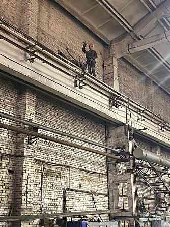 Демонтаж монтаж направляющих рельс мостового крана Москва