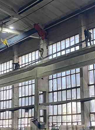 Демонтаж монтаж направляющих рельс мостового крана Москва