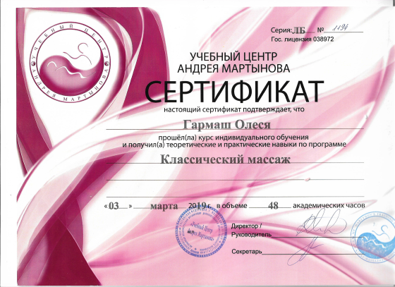 Массаж Раменское