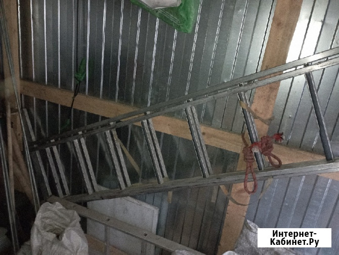 Лестница алюмин. раздвижная 2 секции по 3.6м Санкт-Петербург - изображение 1