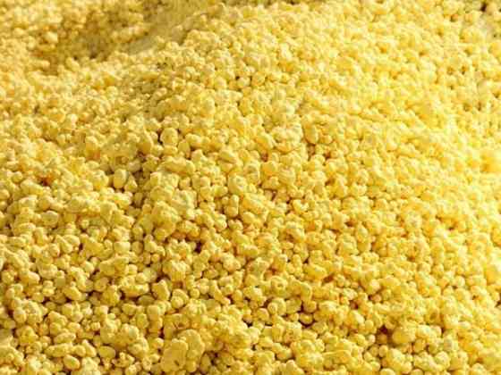 Сера гранулированная, комовая Ангарск