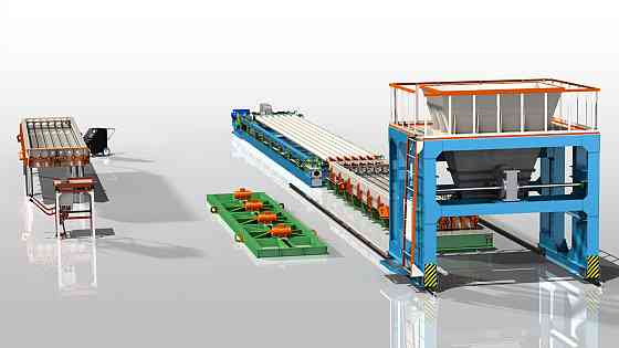 Линия по производству пустотных плит ПК Волгоград