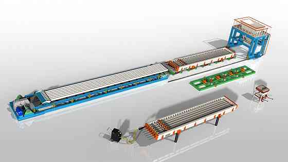 Линия по производству пустотных плит ПК Волгоград